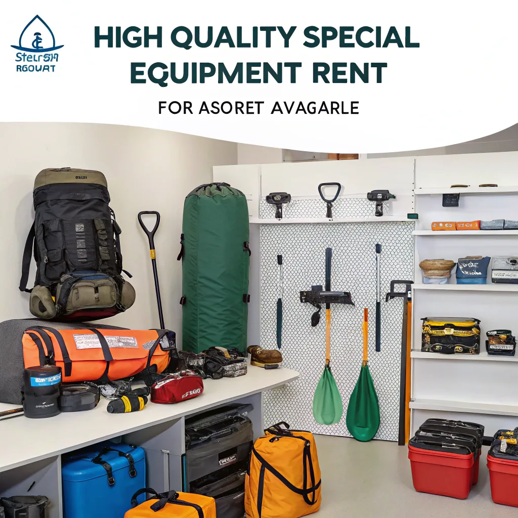 A variety of special equipment available for rent